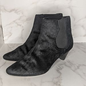 Joie Barleena REALCalf Fur leather ankle boots 8
